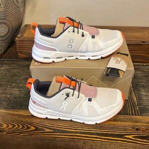 On Running Kids Sneakers - White and Gray